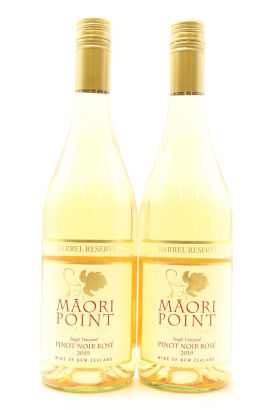 (2) 2019 Maori Point Pinot Noir Rose, Central Otago