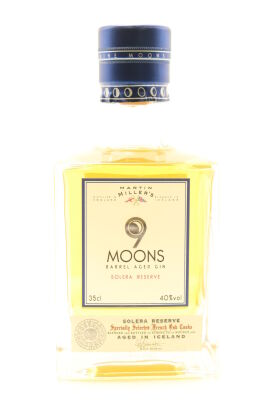 (1) Martin Miller's 9 Moon Solera Reserve Barrel Aged Gin, 40% ABV, 350ml