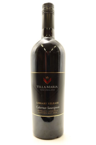 (1) 2013 Villa Maria Library Release Cabernet Sauvignon, Gimblett Gravels