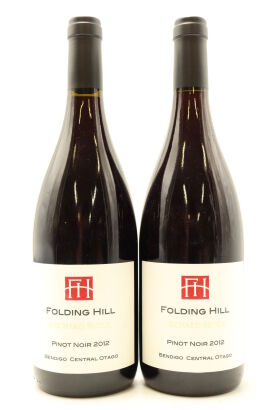 (2) 2012 Folding Hill Orchard Block Pinot Noir, Central Otago [BC93]