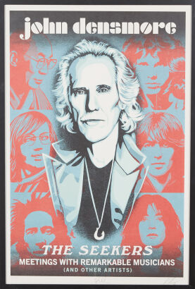 SHEPARD FAIREP John Densmore. The Seekers Limited Edition Signed Print