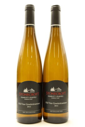 (2) 2015 Stonecroft Old Vine Gewurztraminer, Gimblett Gravels