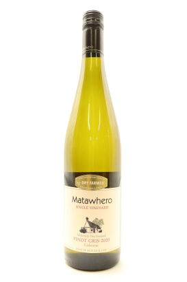 (1) 2020 Matawhero Single Vineyard Pinot Gris, Gisborne