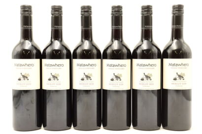 (6) 2020 Matawhero Single Vineyard Merlot, Gisborne