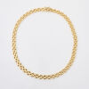 An 18ct Yellow Gold, 44cm Mesh Style Collier