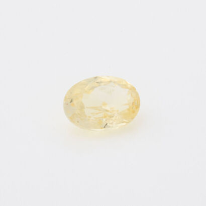 Loose, Facted Oval Yellow Sapphire 2.97ct Gemstone