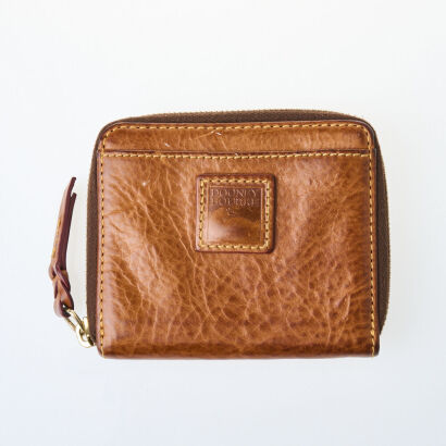 Dooney & Bourke, Brown Leather Wallet