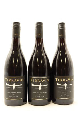 (3) 2011 TerraVin Pinot Noir, Marlborough