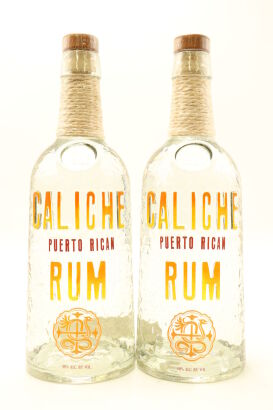 (2) Caliche Rum, 40% ABV