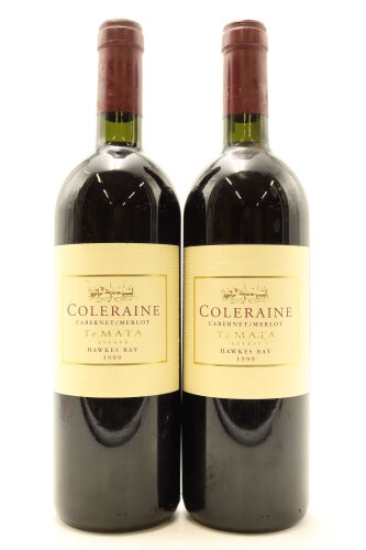 (2) 1999 Te Mata Estate Coleraine, Hawke's Bay