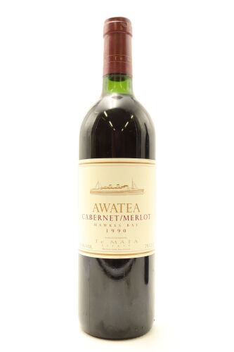 (1) 1990 Te Mata Estate Awatea Cabernets Merlot, Hawke's Bay