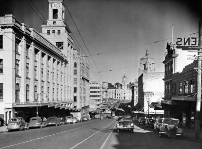 UNKNOWN PHOTOGRAPHER FOR CAMERA PRESS, LTD. Wellesley Street West, Auckland