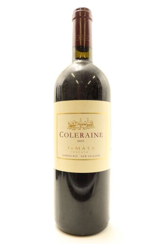 (1) 2009 Te Mata Estate Coleraine, Hawke's Bay [BC95]