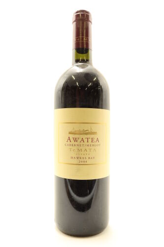 (1) 2004 Te Mata Estate Awatea Cabernets Merlot, Hawke's Bay