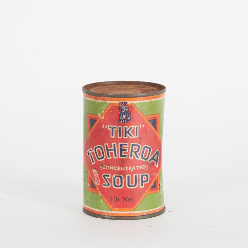 A 'Tiki' Toheroa Concentrated Soup Can