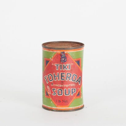 A 'Tiki' Toheroa Concentrated Soup Can