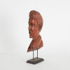 A Folk Art Carved Bust of Elvis Presley - 2