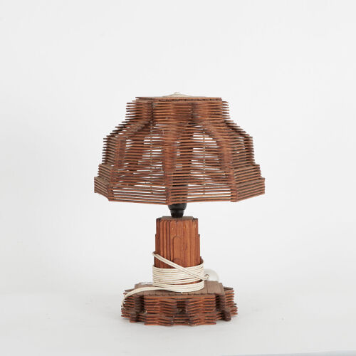 A Retro Prison Art Lamp