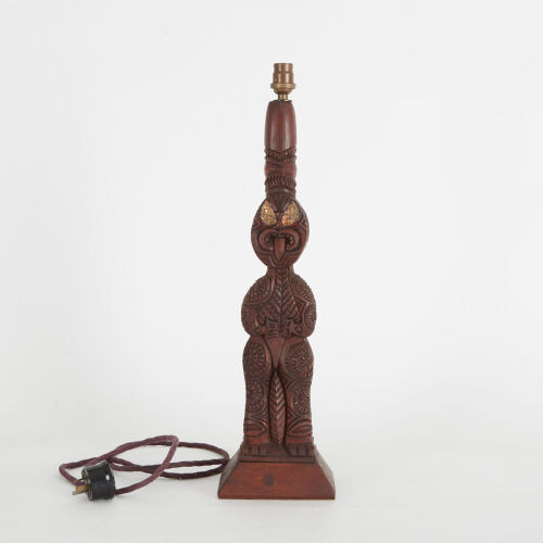 A New Zealand Folk Art Lamp