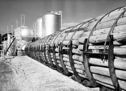 W. WILSON Reuping pressure treatment plant, Waipa Sawmill.