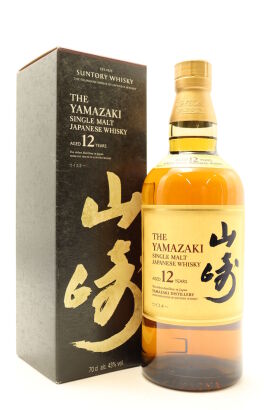 (1) The Yamazaki 12 Year Old Single Malt Japanese Whisky, 43% ABV