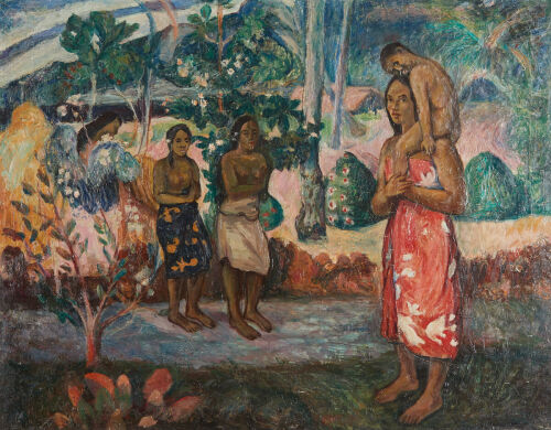 ARTIST UNKNOWN A Pacific Islands Scene