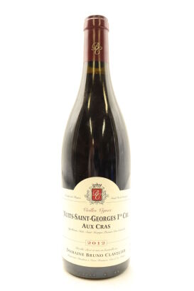 (1) 2012 Domaine Bruno Clavelier Aux Cras, Nuits-Saint-Georges Premier Cru