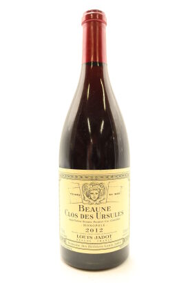 (1) 2012 Louis Jadot Domaine des Heritiers Vignes Franches 'Clos des Ursules' Monopole, Beaune Premier Cru [JR17.5]