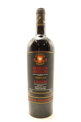 (1) 2010 Il Poggione Vigna Paganelli, Brunello di Montalcino Riserva DOCG [JR17] [RP98] [WS94]