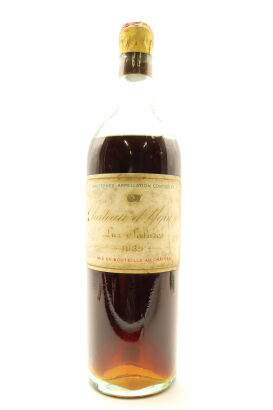 (1) 1939 Chateau d'Yquem, Sauternes [JR19]