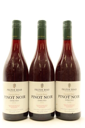 (3) 2016 Felton Road Cornish Point Pinot Noir, Bannockburn [JR17.5] [WS94]