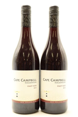 (2) 2013 Cape Campbell Pinot Noir, Marlborough