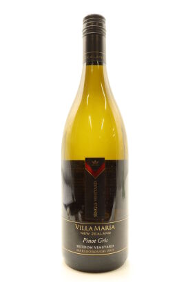 (1) 2015 Villa Maria Single Vineyard Seddon Pinot Gris, Marlborough [BC95]