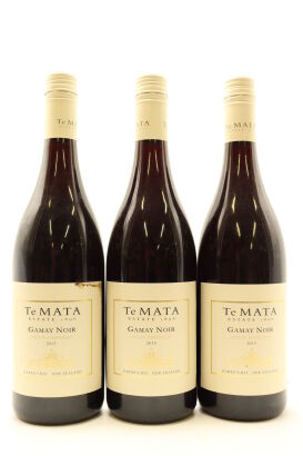 (3) 2015 Te Mata Estate Vineyards Gamay Noir, Hawke's Bay