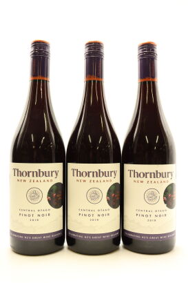 (3) 2019 Thornbury Central Otago Pinot Noir, New Zealand