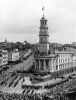 UNKNOWN PHOTOGRAPHER FOR NEW ZEALAND HERALD General view of Auckland Town Hall during procalamation