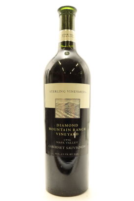 (1) 1996 Sterling Vineyards Diamond Mountain Ranch Vineyard Cabernet Sauvignon, Napa Valley