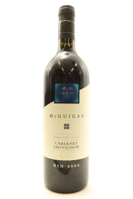 (1) 2004 McGuigan Bin 4000 Cabernet Sauvignon, Limestone Coast