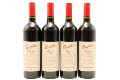 (4) 2008 Penfolds Grange Bin 95, South Australia [JR19] [RP100] [WE98] [WS100] [BC96]