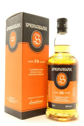 (1) Springbank 10 Year Old 2018 Single Malt Scotch Whisky, 46% ABV