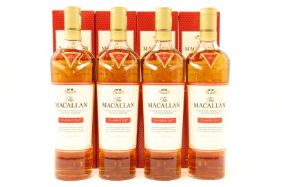 (4) The Macallan Classic Cut, Limited 2021 Release Single Malt Scotch Whisky, 51% ABV