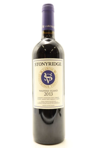 (1) 2013 Stonyridge Vineyard Larose, Waiheke Island