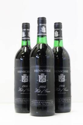 (3) 1984 Henschke Hill of Grace Shiraz