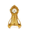 An Art Nouveau Brass Clock