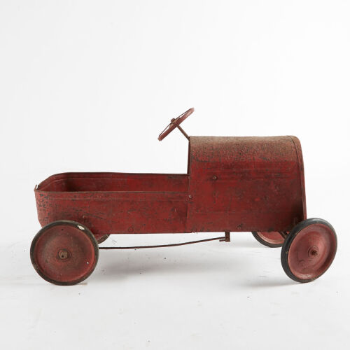 A Small Vintage Pedal Car