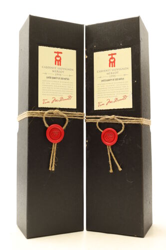 (2) 1995 Church Road Tom Merlot Cabernet Sauvignon, Hawke's Bay (GB)