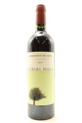 (1) 2013 Puriri Hills Harmonie Du Soir Merlot Cabernets Malbec, Auckland [BC97]