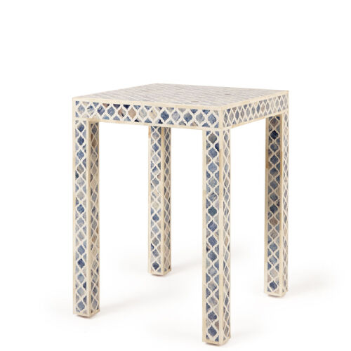 A Bone Inlaid Side Table