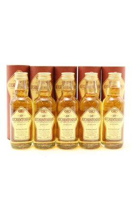 (5) Auchentoshan 10 Year Old Single Malt Scotch Whisky, 40% ABV, 50ml