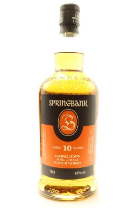 (1) Springbank 10 Year Old Single Malt Scotch Whisky, 46% ABV